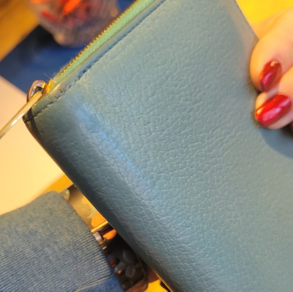 Celine Blue Wallet - Picture 16 of 17